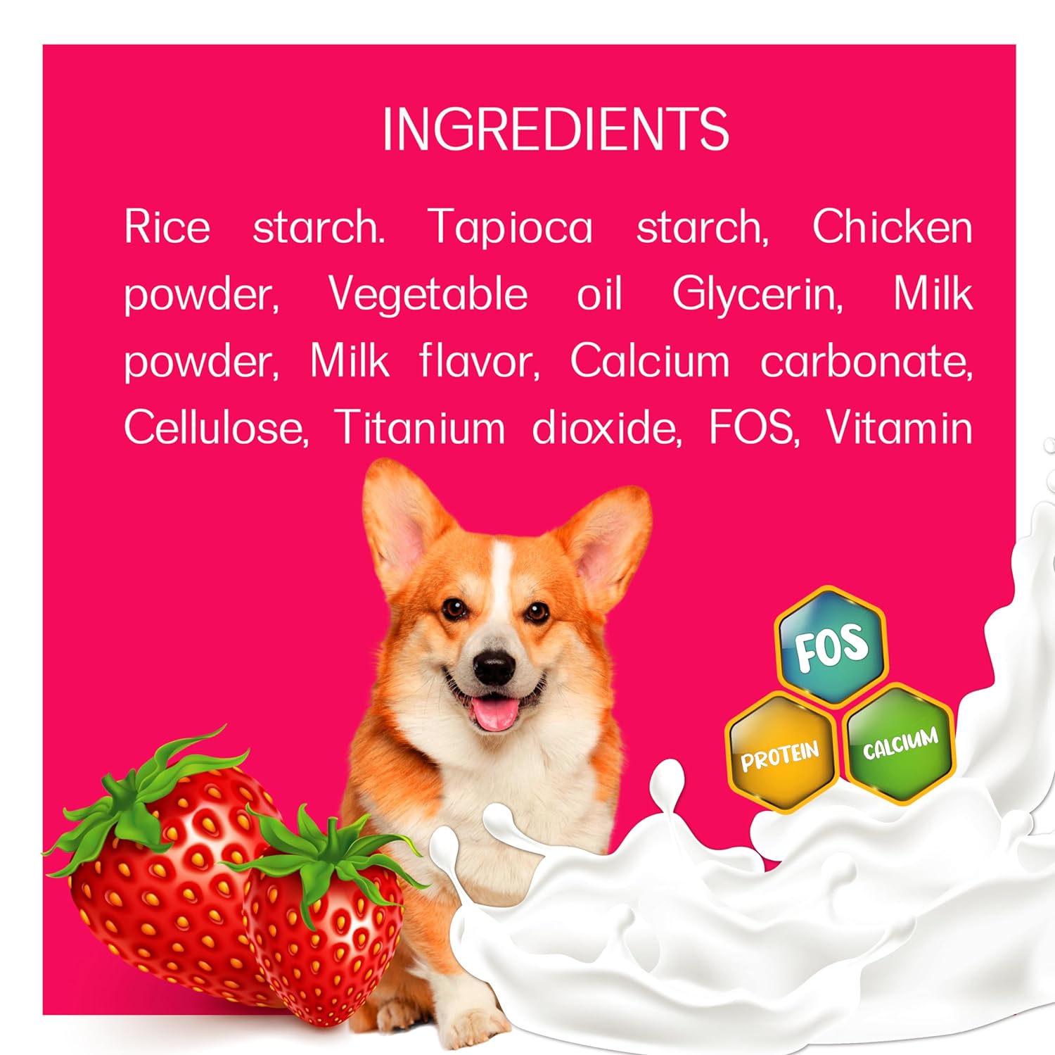 CountrysideMilkyBoneStrawberryIngredients