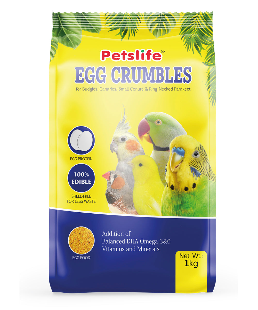 Petslife Egg Food Crumble