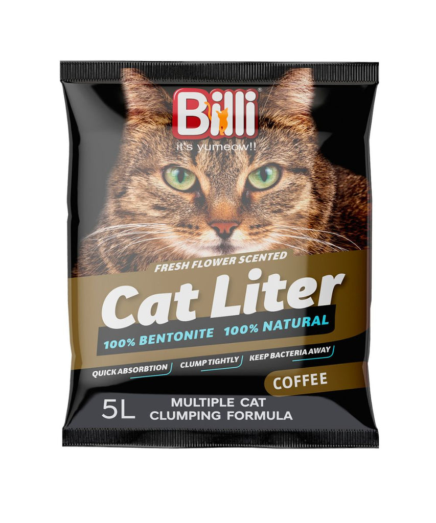 CAT LITTER-BALL+COFFEE SCENT (4KG)