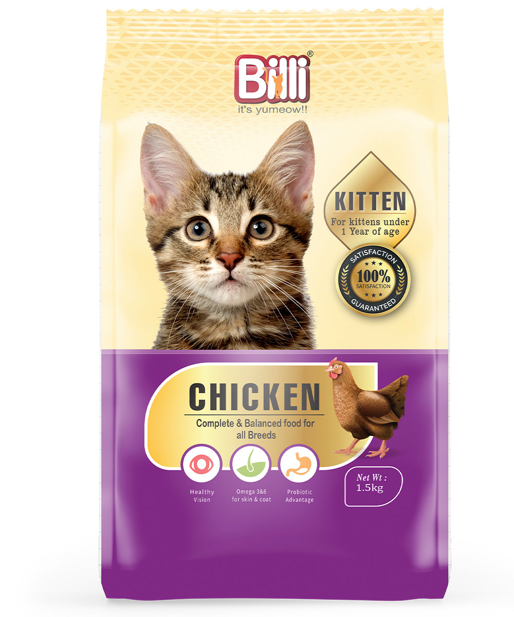 Billi Kitten Real Chicken Cat Food