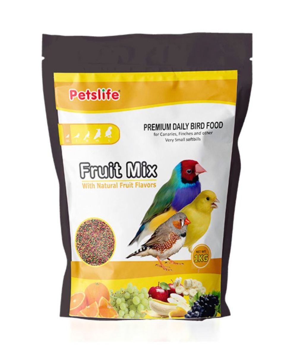 Petslife Fruit Mix 1kg XS Small Food Pouch