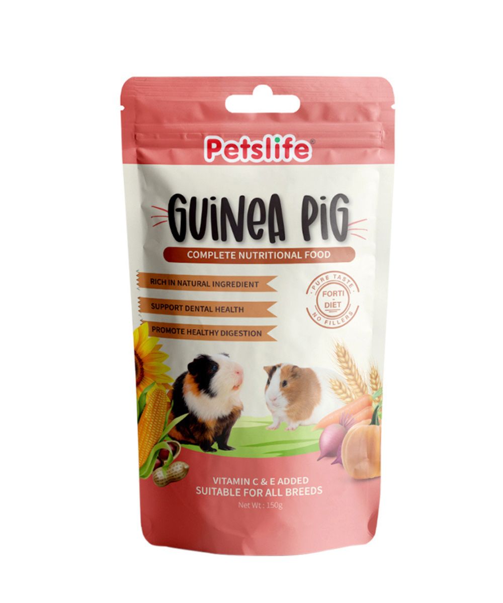 Petslife Guniea Pig Food Pouch 150g