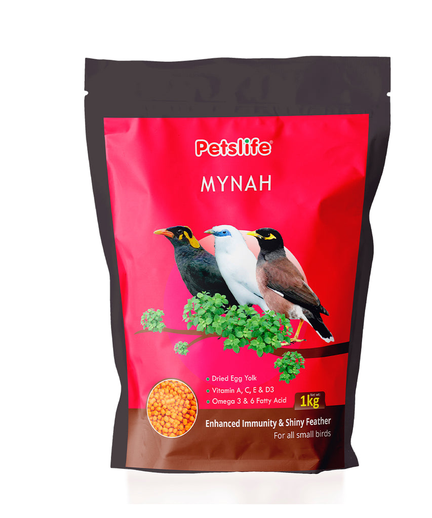 Petslife Mynah 1kg Food Pouch